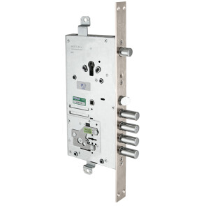 Замок врезной двухсистемный 54.J939M-D MyKey (правый), перекод. с торца, кл. 40 мм, без накл.