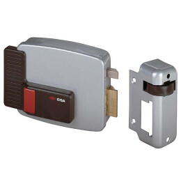 Замок накладной электромеханический «11.610.1» (дверь правая., открывается внутрь) Хром