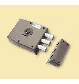 Замок накладной «20.501 D» (правый) Бронза