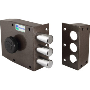 Замок накладной «30.401 D» (правый) Бронза