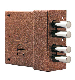 Замок накладной «30.601 D» (правый) Бронза