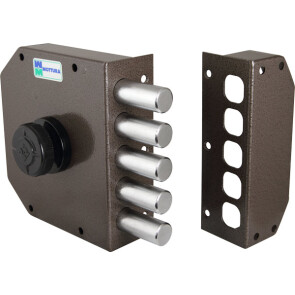 Замок накладной «30.601 S» (левый) Бронза