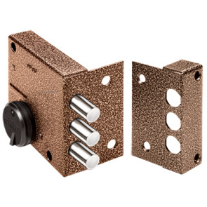 Замок накладной «Кремень 1.04.51.КМА» Медь