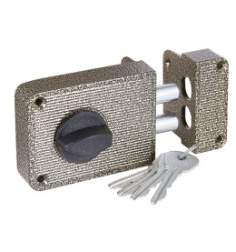 Замок накладной «ЗН 1-3» Бронза