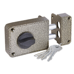 Замок накладной «ЗН 1-3» Бронза