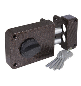 Замок накладной «ЗН 1-3» Медь