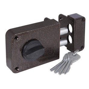 Замок накладной «ЗН 1-3» Медь