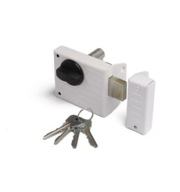 Замок накладной «ЗН1-2.1» Белый