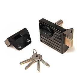 Замок накладной «ЗН1-2.1» Черный