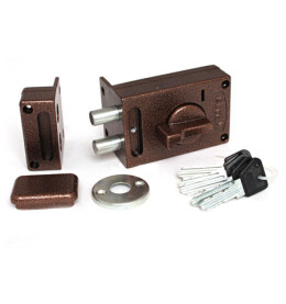 Замок накладной «ЗН1-М2» Медь