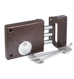 Замок накладной «ЗН4-1» Медь