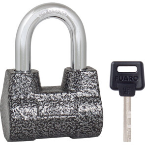 Замок навесной PL-2055 (55 мм) 4 "фин." кл. БЛИСТЕР