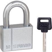 Замок навесной PL-PROTEC-2550 4 fin key (PL-2550) фин. /блистер