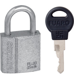 Замок навесной PL-PROTEC-3025 2key (PL-3025) англ. /блистер
