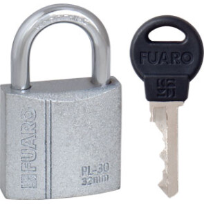 Замок навесной PL-PROTEC-3032 3key (PL-3032) англ. /блистер