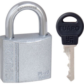 Замок навесной PL-PROTEC-3038 3key (PL-3038) англ. /блистер