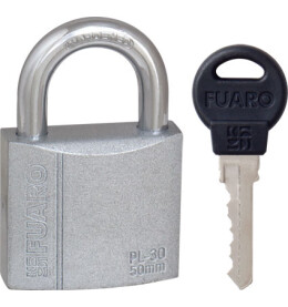 Замок навесной PL-PROTEC-3050 3key (PL-3050) англ. /блистер