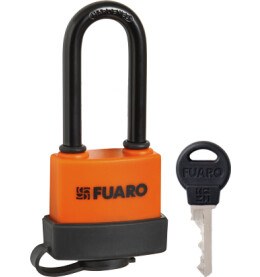 Замок навесной PL-WEATHER-3640 LS 3key (PL-3640 LS) удл. дужка, англ./блистер