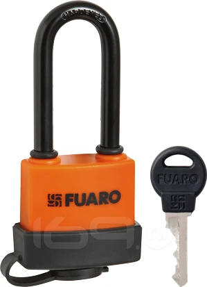 Замок навесной PL-WEATHER-3640 LS 3key (PL-3640 LS) удл. дужка, англ./блистер