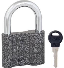 Замок навесной PL-PROTEC-4080 3key (PL-4080) англ. /блистер