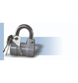 Замок навесной «ВС2-4А» Хром