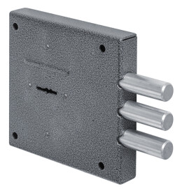 Замок накладной сувальдный «110.11.003» 3 кл. Хром