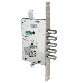 Замок врезной сувальдный 52.J525M-S MyKey (левый), ключ 60 мм, без накл.