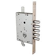 Замок врезной сувальдный «52.Y583 B My Key D» правый, кл 60 мм, без накладок Хром