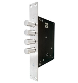 Замок врезной сувальдный «Лидер ЗВ8 611.0.1» 5 кл. Хром