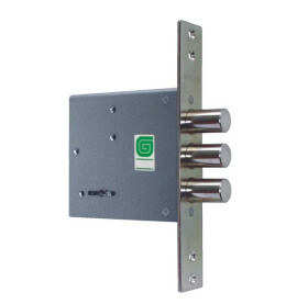 Замок врезной сувальдный «ЗВ 30.01» 4 кл. Хром