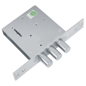 Замок врезной сувальдный «ЗВ 30.01» 4 кл. длинный кл. 71,5 мм Хром