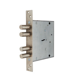 Замок врезной сувальдный «ЗВ8 165.0.0» 4 кл. ключ 60 мм Хром