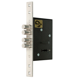 Замок врезной сувальдный «ЗВ8 290.0.0» 5 кл. Хром