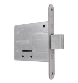 Замок врезной сувальдный «ЗВ8-4С/03» 3 кл. Хром