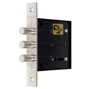 Замок врезной сувальдный «ЗВ8 802.0.0» 5 кл. Хром