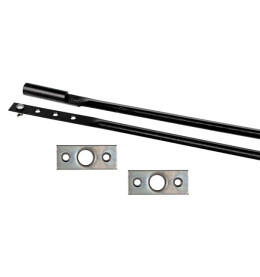 Тяги 04 к врезным замкам (комплект) Чёрный