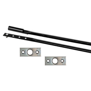 Тяги 04 к врезным замкам (комплект) Чёрный