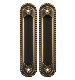 Ручка для раздвижных дверей SH.CL152.010 (SH010/CL) BB-17 коричневая бронза