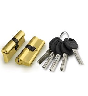 Цилиндровый механизм (A200/70) A2000Key70(30+10+30) PB латунь
