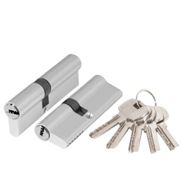 Цилиндровый механизм (AX200/80) AX2000Key80 (30+10+40) CP хром