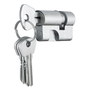 Цилиндровый механизм «МЦ8-6» Никель (накл.)