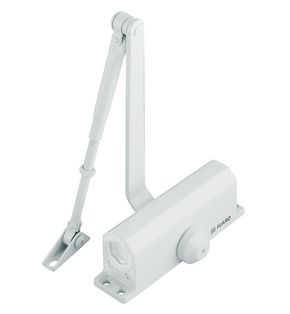 Доводчик дверной DC20-4 (DC-204) WH до 85 кг (белый)