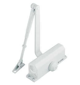 Доводчик дверной DC20-5 (DC-205) WH до 120 кг (белый)