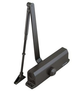 Доводчик дверной DC20-6W (DC-206W) BR до 160 кг (коричневый)