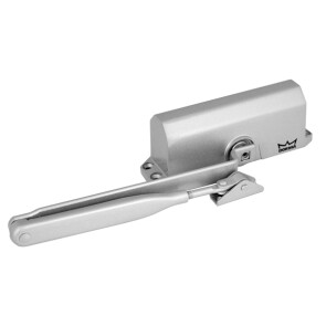 Доводчик дверной TS 77 EN3, с рычажной тягой, серый