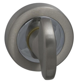 Ручка поворотная «Venus 6х75мм» без отв. МатНикель/Хром