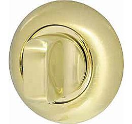 Ручка поворотная для межкомнатной двери «WC-BOLT BK6-1SG/GP-4» МатЗолото/Золото