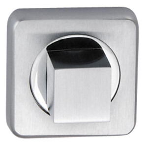 Ручка поворотная «Oberon 6х75мм» с отв. частью МатХром/Хром