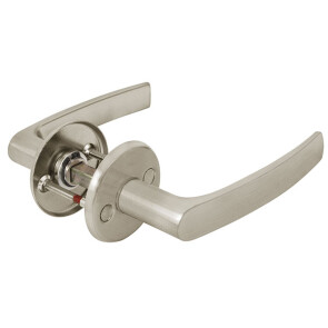 Ручки раздельные для межкомнатной двери «H-0661-SN» МатНикель