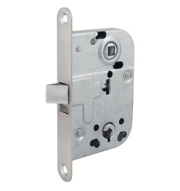 Замок межкомнатный «2014-WC/S-SN» МатНикель